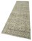 Beige Overdyed Runner Rug 3