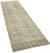 Beige Overdyed Runner Rug 2