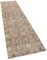 Beige Overdyed Runner Rug, Image 2