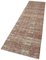 Tapis de Couloir Vintage Surteinté Beige 3