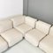 Modern Italian Beige Fabric Modular and Corner Sofa attributed to Arflex, 1980s, Set of 6 3