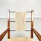 Fauteuils Mid-Century en Corde Beige et Bois Foncé, Italie, 1960s, Set de 2 7