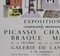 Picasso Galerie de Cannes Exhibition Lithograph Poster, Framed 11