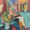 Louis Toncini, The Artist's Studio, 1980s, Oil on Board, Framed 10