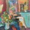 Louis Toncini, The Artist's Studio, anni '80, olio su tavola, con cornice, Immagine 10