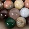 Vintage Marble Bowl with Sample Stone Spheres, Image 6