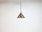 Scandinavian Brutalist Handcrafted Conical Copper Pendant by T. H. Valentiner, Denmark, 1960s 1