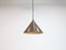 Scandinavian Brutalist Handcrafted Conical Copper Pendant by T. H. Valentiner, Denmark, 1960s 8