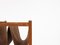 Mid-Century Modern Danish Teak and Canvas Magazine Rack, Image 10