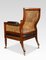 Regency Mahagoni Bergere Sessel 3