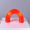 Space Age Ring Table Lamp in Red from Temde, 1960s, Image 6