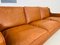 Mid-Century Cognac Leather Sofa by Stouby, 1970s 8