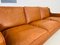 Mid-Century Cognac Leather Sofa by Stouby, 1970s, Image 8