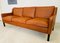 Mid-Century Cognac Leather Sofa by Stouby, 1970s 7