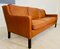 Mid-Century Cognac Leather Sofa by Stouby, 1970s 11