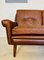 Mid-Century Danish Brown Leather Sofa from Svend Skipper, 1969 6