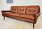 Mid-Century Danish Brown Leather Sofa from Svend Skipper, 1969 9