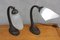 Lámparas de escritorio de latón y bronce, años 60. Juego de 2, Imagen 5