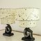 Black Figurative Table Lamps from F.A.I.P, 1950s, Set of 2 4