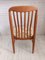 Mid-Century Danish Dining Chairs in Teak by Benny Linden, 1970s, Set of 6 8