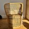Vintage Korbgeflecht Sessel 4