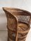 Vintage Wicker Bucket Chair, Image 6