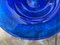 Scodella grande in vetro blu fatta a mano, Isola di Wight, Immagine 4