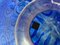 Scodella grande in vetro blu fatta a mano, Isola di Wight, Immagine 3