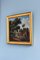 Französische Schule, Arkadische Landschaft mit Brücke und Tieren, Öl auf Leinwand, Spätes 18. Jh., Gerahmt 10