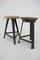 Industrial Tripod Stools, 1920s, Set of 2, Image 5