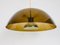 Acrylic Glass Pendant Lamp attributed to Temde, 1970s 5