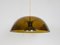 Acrylic Glass Pendant Lamp attributed to Temde, 1970s 3