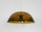 Acrylic Glass Pendant Lamp attributed to Temde, 1970s, Image 3