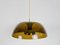 Acrylic Glass Pendant Lamp attributed to Temde, 1970s 6