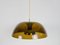 Acrylic Glass Pendant Lamp attributed to Temde, 1970s, Image 6