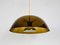 Acrylic Glass Pendant Lamp attributed to Temde, 1970s 4
