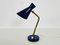Blue and Brass Table Lamp from Stilnovo, Italy, 1960s 3