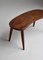 Scandinavian Modern Teak Stool attributed to Josef Frank for Illums Bolighus, 1950s 9