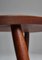 Scandinavian Modern Teak Stool attributed to Josef Frank for Illums Bolighus, 1950s 7