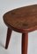 Scandinavian Modern Teak Stool attributed to Josef Frank for Illums Bolighus, 1950s 13