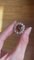 18 Karat Gold Daisy Ring with Citrine Quartz and Diamonds, 1960s 15