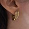 18 Karat Gold Hoop Earrings with Diamonds, 1960s-1970s, Set of 2, Image 9