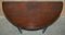 Mesa consola Adams Demi Line de madera nudosa tallada, siglo XVIII de Charles & Ray Eames, Imagen 12