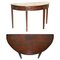 18th Century Burl Hardwood Carved Adams Demi Line Console Table by Charles & Ray Eames 2