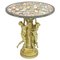 Table Spécimen Pietra Dura Antique en Bronze Doré, 19ème Siècle par Charles & Ray Eames 1