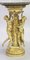 Antiker Pietra Dura Specimen Marmortisch aus Vergoldeter Bronze von Charles & Ray Eames 9