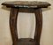 Antique Hand Carved Side Table from Libertys London, 1905, Image 5