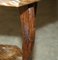 Antique Hand Carved Side Table from Libertys London, 1905, Image 8