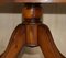 Table Basse Vintage Ovale en Bois d'If avec Roulettes de Bevan Funnell 5