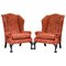 Large Chelsea Wingback Armchairs with Claw and Ball Feet from George Smith, Set of 2, Image 2